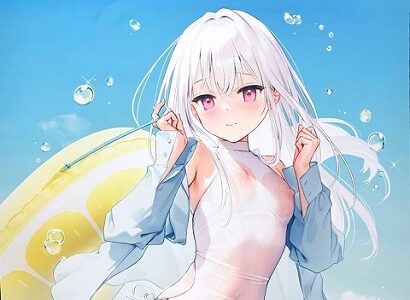 【レビュー】mignon ONLYSHOP perky livelyキービジュアル シロ(R18) B0タペストリー