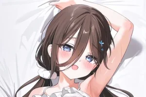 いねむりひつじ うち嫁★かわうち先生描き下ろし【本橋りん(サマー)】抱き枕カバー サムネイル