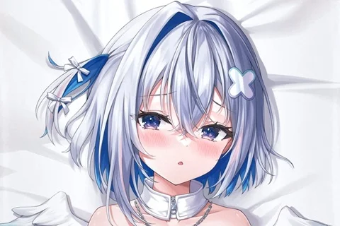 ふわりの隠れ家 紫月瑠璃 かなたそ 抱き枕カバー A版 サムネイル