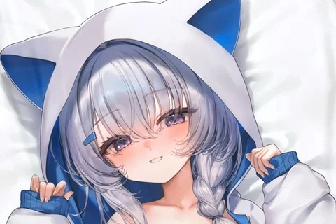 妹√で風呂洗う TaiTai 真白くりす 活動3周年記念抱き枕カバー　表 サムネイル